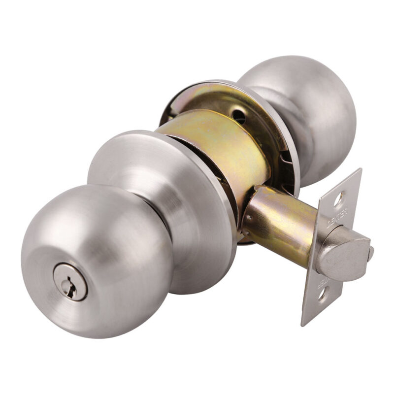 Cerradura de perilla Feiteli 5871 SS-ET para recámara en acero inoxidable 201